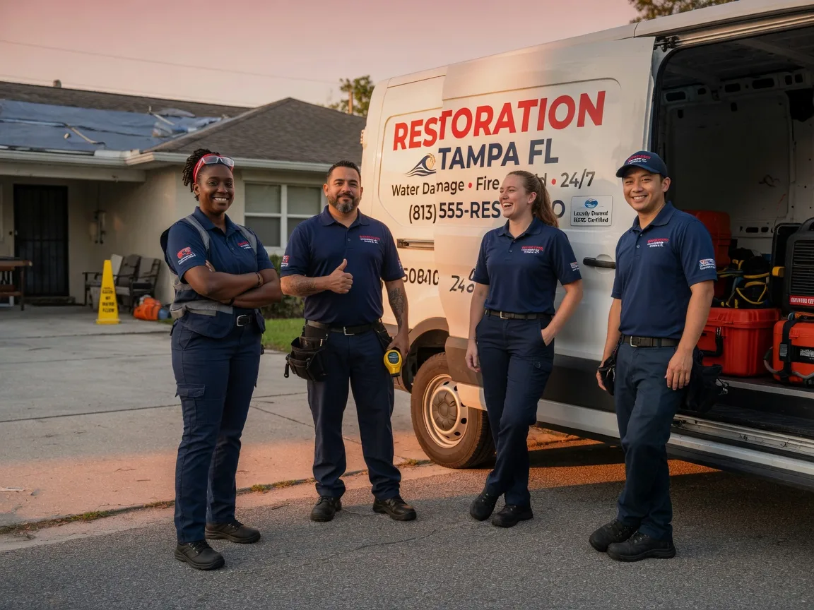 Water Damage Restoration company in Teeds Grove, IA